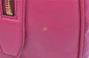 Authentic PRADA Saffiano Leather Nappa 2Way Shoulder Hand Bag Purse Pink 4689K