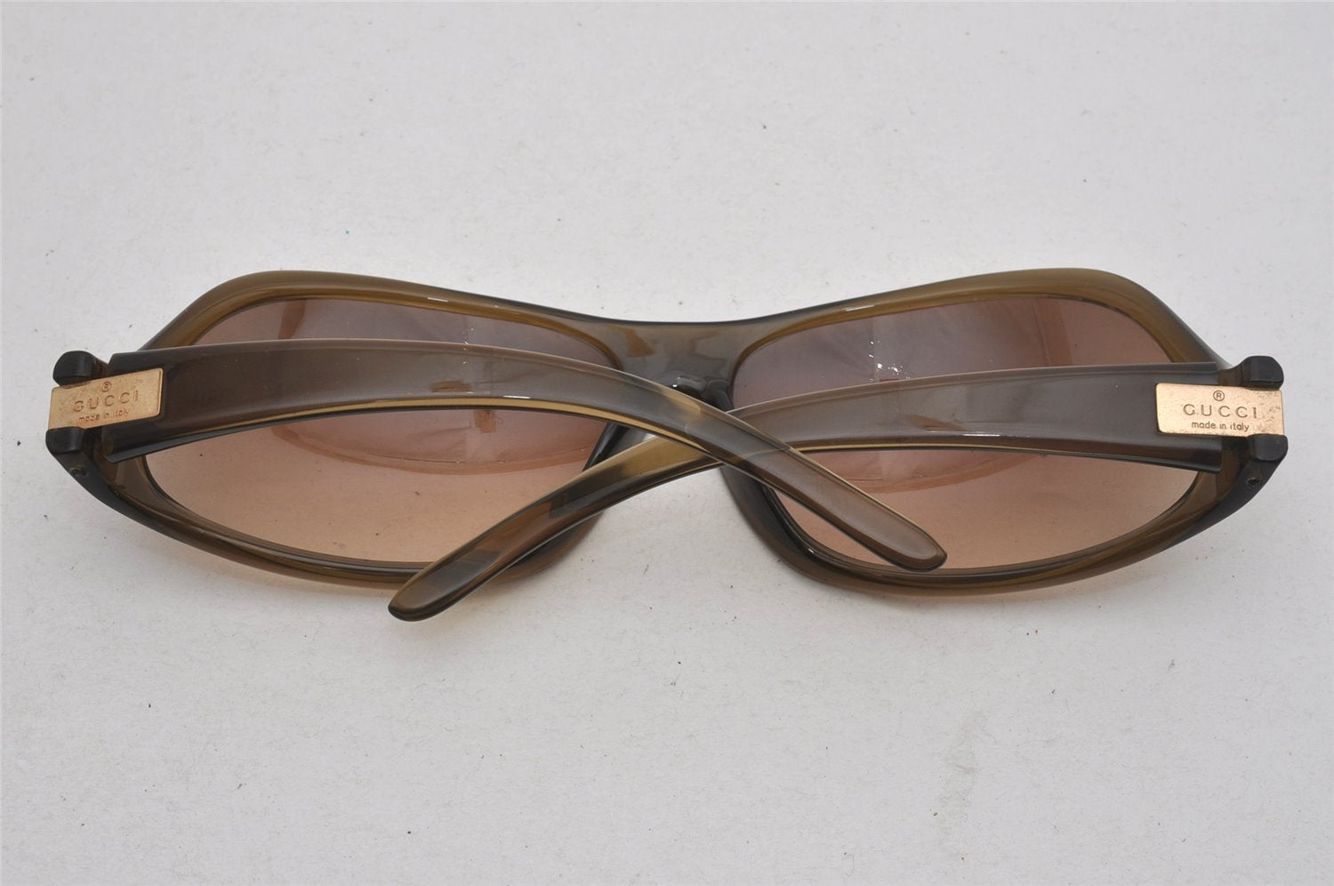 Authentic GUCCI Vintage Sunglasses GG 1414/S Plastic Brown 4690J