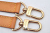 Authentic Louis Vuitton Leather Shoulder Strap Beige 40.2-47.4" LV 4690K