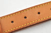 Authentic Louis Vuitton Leather Shoulder Strap Beige 40.2-47.4" LV 4690K