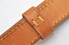 Authentic Louis Vuitton Leather Shoulder Strap Beige 40.2-47.4" LV 4690K