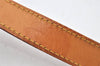 Authentic Louis Vuitton Leather Shoulder Strap Beige 40.2-47.4" LV 4690K