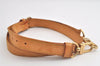 Authentic Louis Vuitton Leather Shoulder Strap Beige 41.5-48.4" LV 4691K