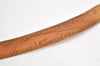 Authentic Louis Vuitton Leather Shoulder Strap Beige 41.5-48.4" LV 4691K