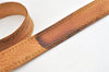 Authentic Louis Vuitton Leather Shoulder Strap Beige 41.5-48.4" LV 4691K