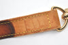Authentic Louis Vuitton Leather Shoulder Strap Beige 41.5-48.4" LV 4691K