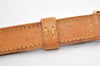 Authentic Louis Vuitton Leather Shoulder Strap Beige 41.5-48.4" LV 4691K
