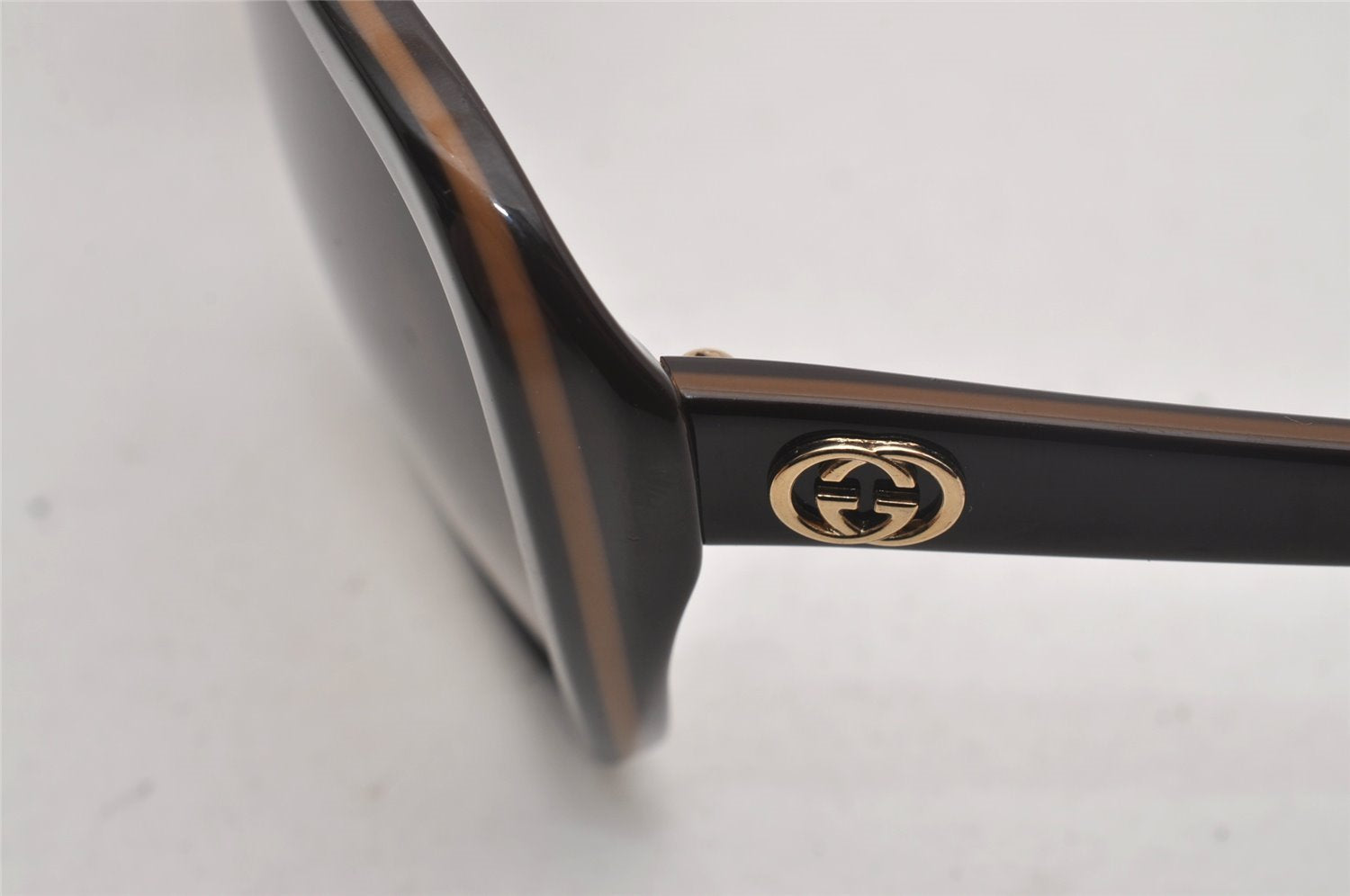 Authentic GUCCI Interlocking G Vintage Sunglasses GG 3192/S Plastic Brown 4692J