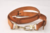 Authentic Louis Vuitton Leather Shoulder Strap Beige 41.3-48.4" LV 4692K