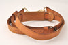 Authentic Louis Vuitton Leather Shoulder Strap Beige 41.3-48.4" LV 4692K
