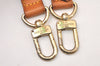 Authentic Louis Vuitton Leather Shoulder Strap Beige 41.3-48.4" LV 4692K