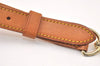 Authentic Louis Vuitton Leather Shoulder Strap Beige 41.3-48.4" LV 4692K