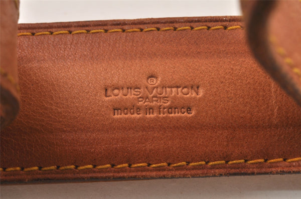 Authentic Louis Vuitton Leather Shoulder Strap Beige 41.3-48.4" LV 4692K