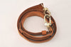 Authentic Louis Vuitton Leather Shoulder Strap Beige 41.3-48.4" LV 4692K