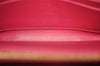 Authentic Louis Vuitton Vernis Zippy Wallet Long Purse Pink M91597 LV 4693I