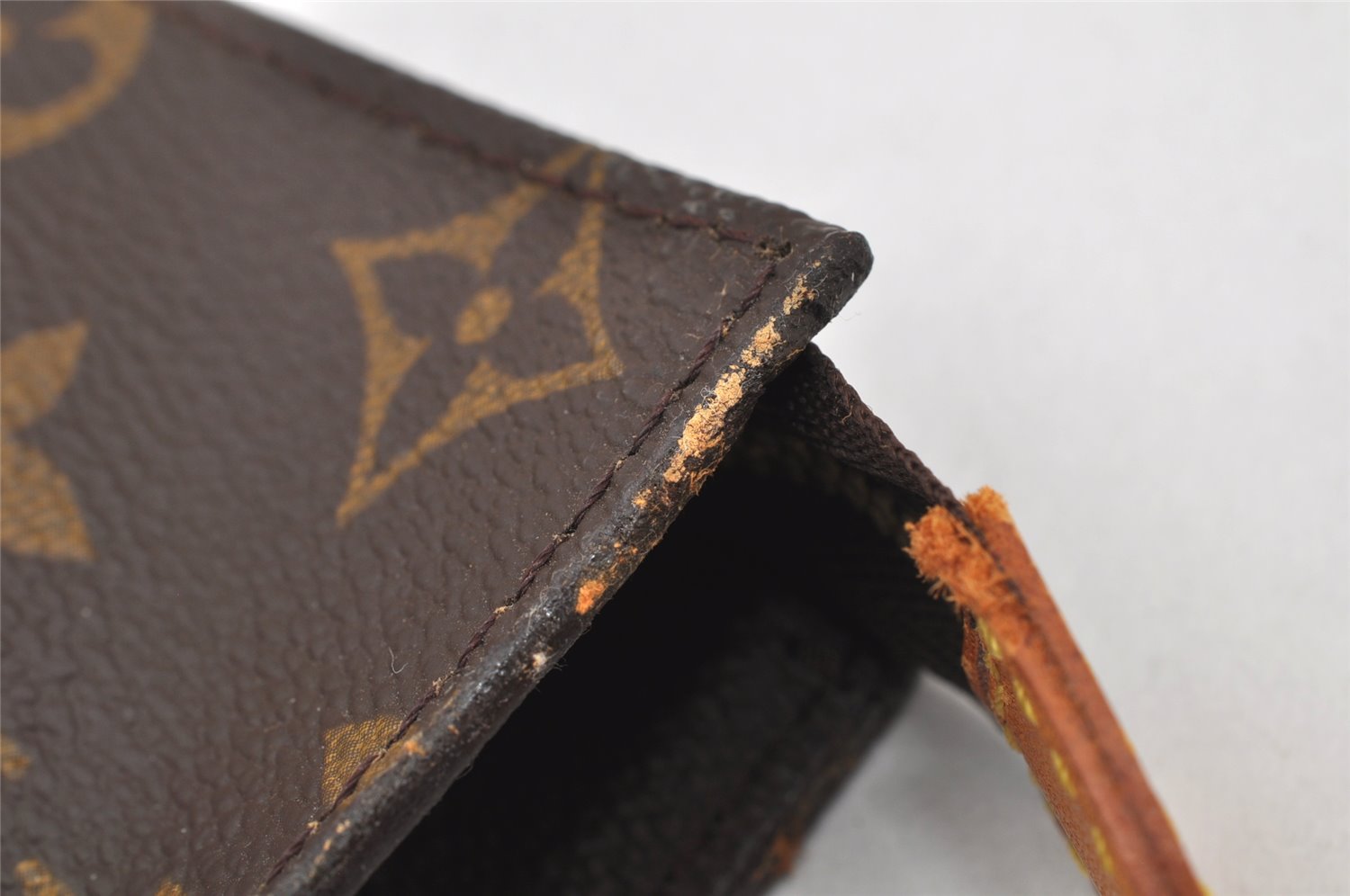 Authentic Louis Vuitton Monogram Pouch For Bucket GM LV 4693K