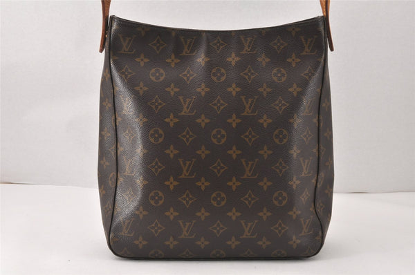 Authentic Louis Vuitton Monogram Looping GM Shoulder Bag M51145 LV 4694K
