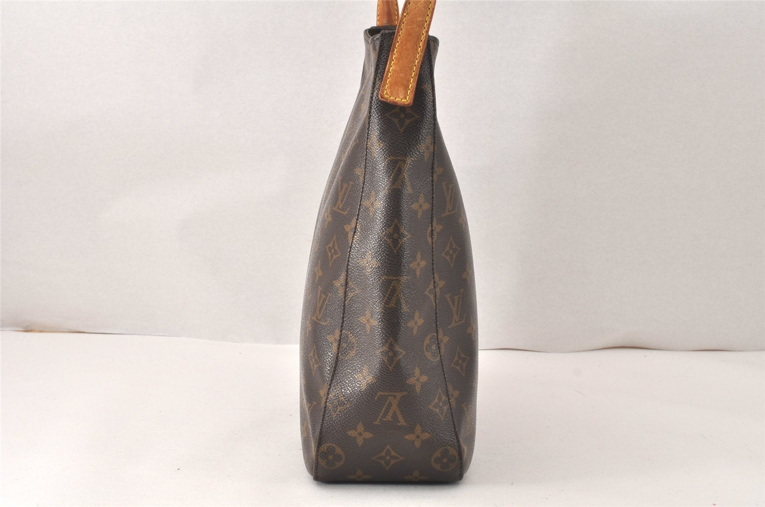 Authentic Louis Vuitton Monogram Looping GM Shoulder Bag M51145 LV 4694K
