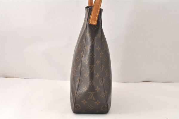 Authentic Louis Vuitton Monogram Looping GM Shoulder Bag M51145 LV 4694K