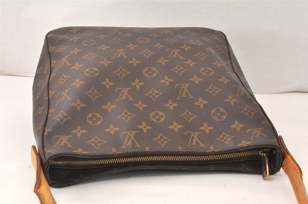 Authentic Louis Vuitton Monogram Looping GM Shoulder Bag M51145 LV 4694K