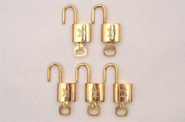 Authentic Louis Vuitton Padlock & Keys 10Set LV 4695J