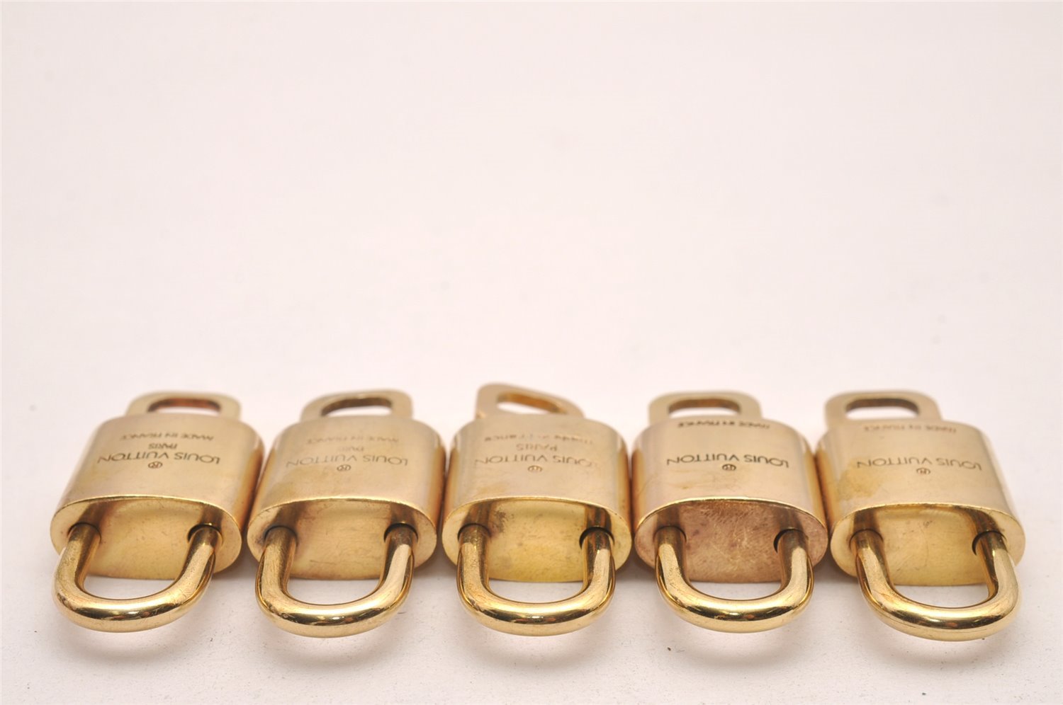 Authentic Louis Vuitton Padlock & Keys 10Set LV 4695J