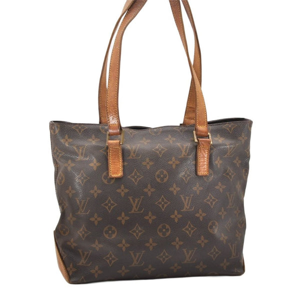 Authentic Louis Vuitton Monogram Cabas Piano Shoulder Tote Bag M51148 LV 4695K