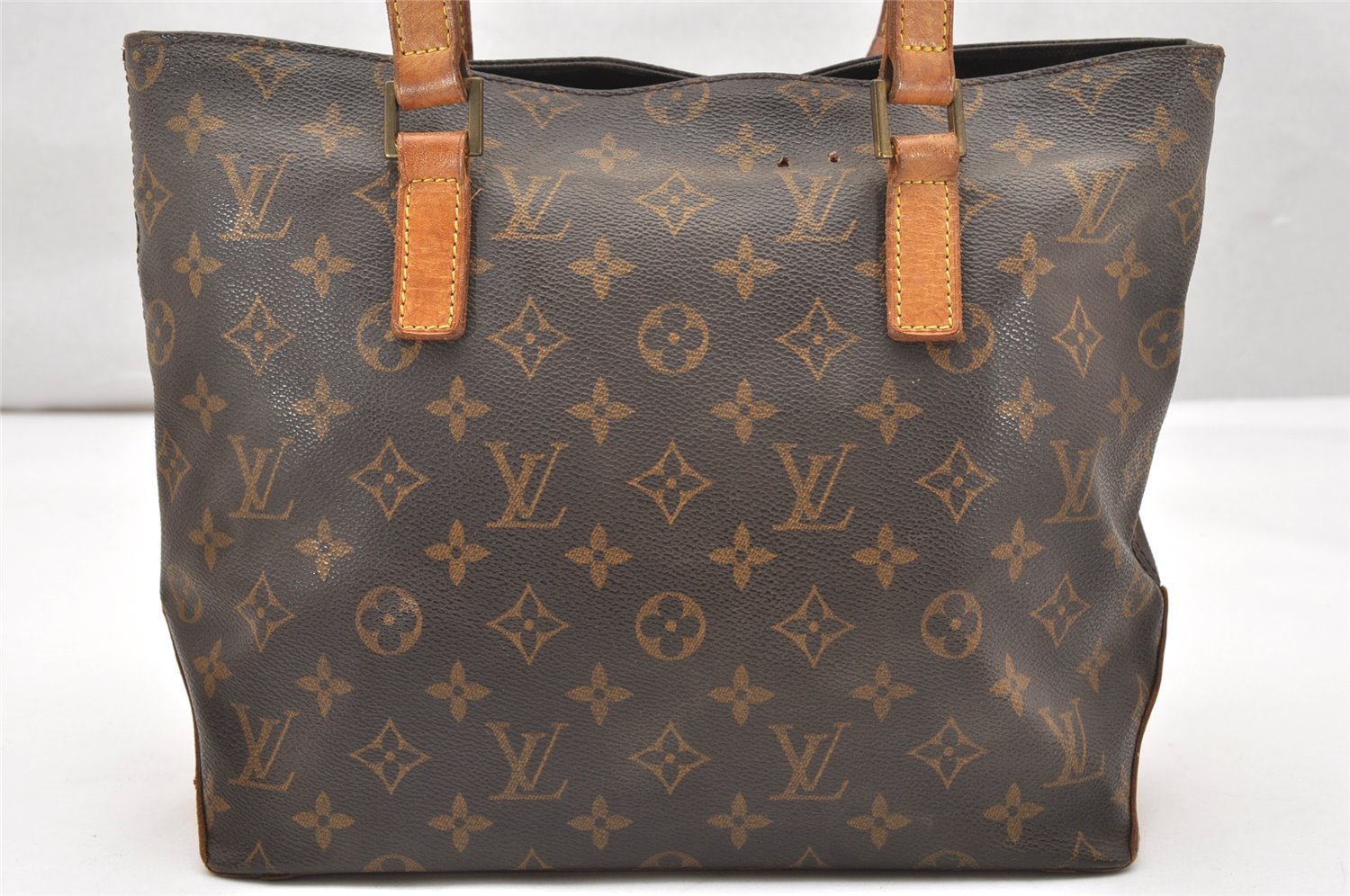 Authentic Louis Vuitton Monogram Cabas Piano Shoulder Tote Bag M51148 LV 4695K