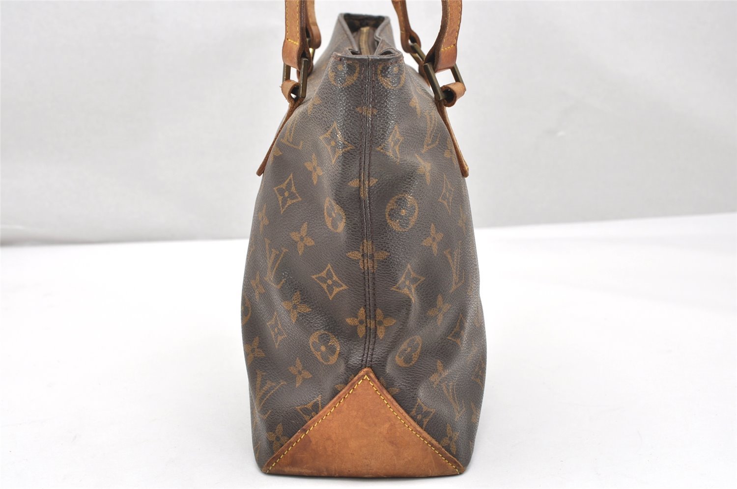 Authentic Louis Vuitton Monogram Cabas Piano Shoulder Tote Bag M51148 LV 4695K