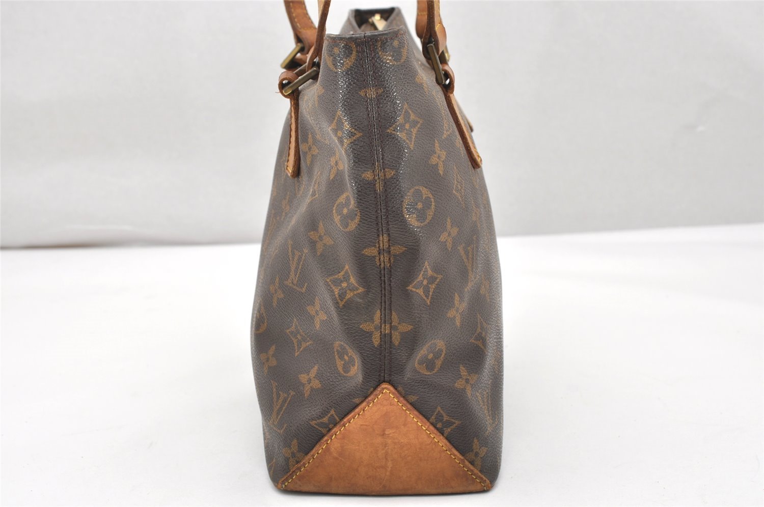 Authentic Louis Vuitton Monogram Cabas Piano Shoulder Tote Bag M51148 LV 4695K