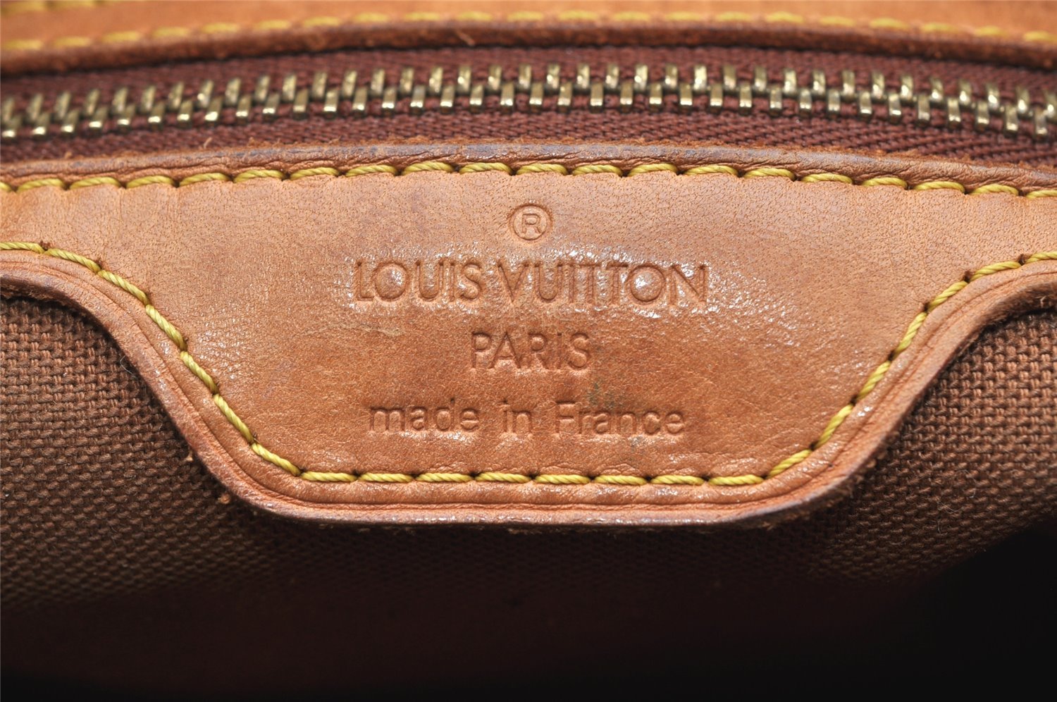 Authentic Louis Vuitton Monogram Cabas Piano Shoulder Tote Bag M51148 LV 4695K