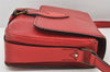 Authentic Louis Vuitton Epi Cartouchiere MM Shoulder Cross Bag M52247 Red 4696K