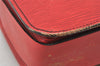 Authentic Louis Vuitton Epi Cartouchiere MM Shoulder Cross Bag M52247 Red 4696K