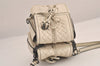 Authentic BOTTEGA VENETA Intrecciato Leather Shoulder Cross Body Bag White 4696M
