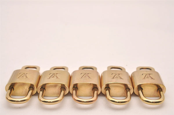 Authentic Louis Vuitton Padlock & Keys 10Set LV 4697J