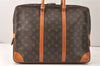 Authentic Louis Vuitton Monogram Porte Documents Voyage M53361 Briefcase 4697K
