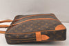 Authentic Louis Vuitton Monogram Porte Documents Voyage M53361 Briefcase 4697K