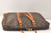 Authentic Louis Vuitton Monogram Porte Documents Voyage M53361 Briefcase 4697K