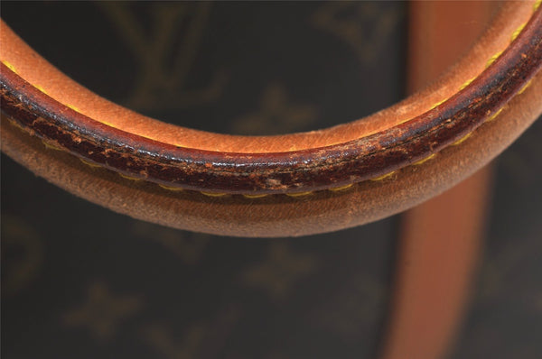 Authentic Louis Vuitton Monogram Porte Documents Voyage M53361 Briefcase 4697K