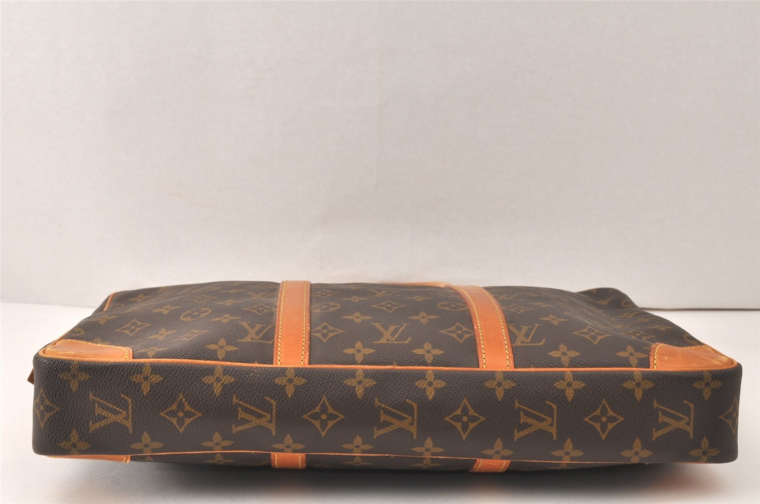 Authentic Louis Vuitton Monogram Porte Documents Voyage M53361 Briefcase 4697K