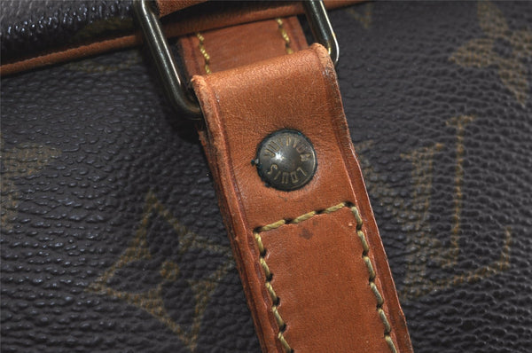 Authentic Louis Vuitton Monogram Porte Documents Voyage M53361 Briefcase 4697K