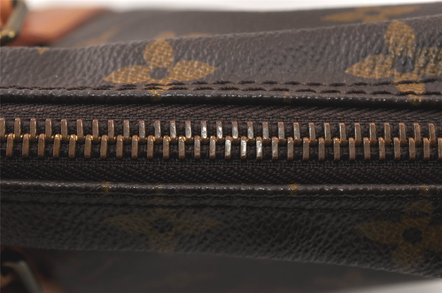 Authentic Louis Vuitton Monogram Porte Documents Voyage M53361 Briefcase 4697K