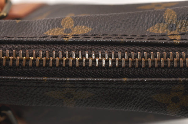 Authentic Louis Vuitton Monogram Porte Documents Voyage M53361 Briefcase 4697K