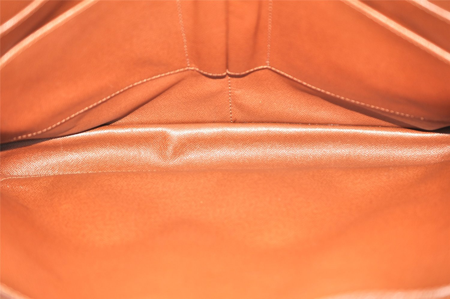 Authentic Louis Vuitton Monogram Porte Documents Voyage M53361 Briefcase 4697K