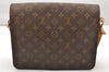 Authentic Louis Vuitton Monogram Cartouchiere GM Shoulder Bag Old Model 4698K