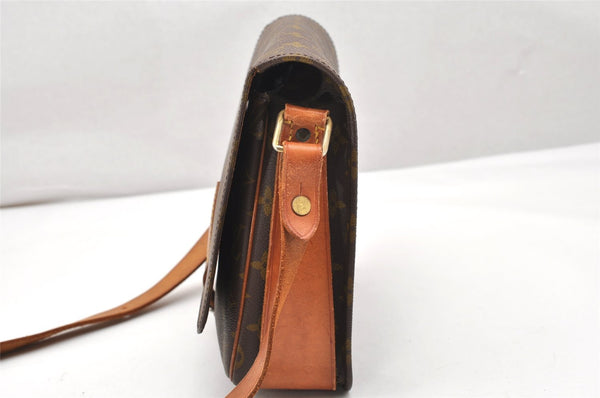 Authentic Louis Vuitton Monogram Cartouchiere GM Shoulder Bag Old Model 4698K