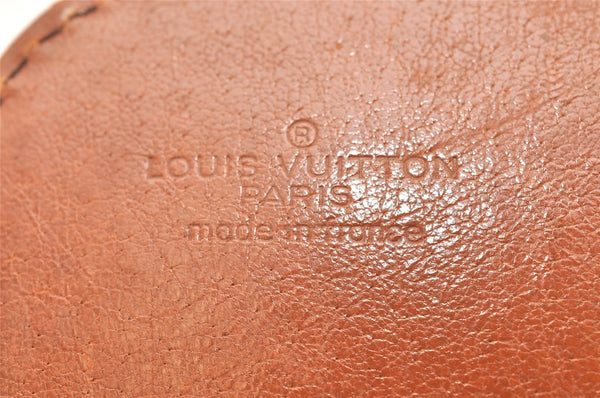 Authentic Louis Vuitton Monogram Cartouchiere GM Shoulder Bag Old Model 4698K