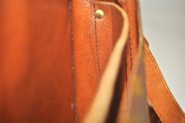 Authentic Louis Vuitton Monogram Cartouchiere GM Shoulder Bag Old Model 4698K