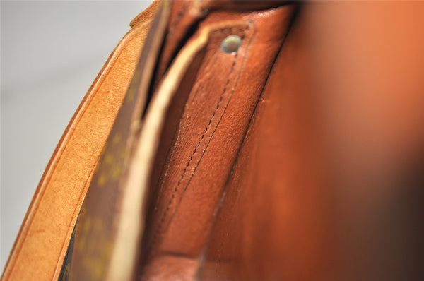 Authentic Louis Vuitton Monogram Cartouchiere GM Shoulder Bag Old Model 4698K