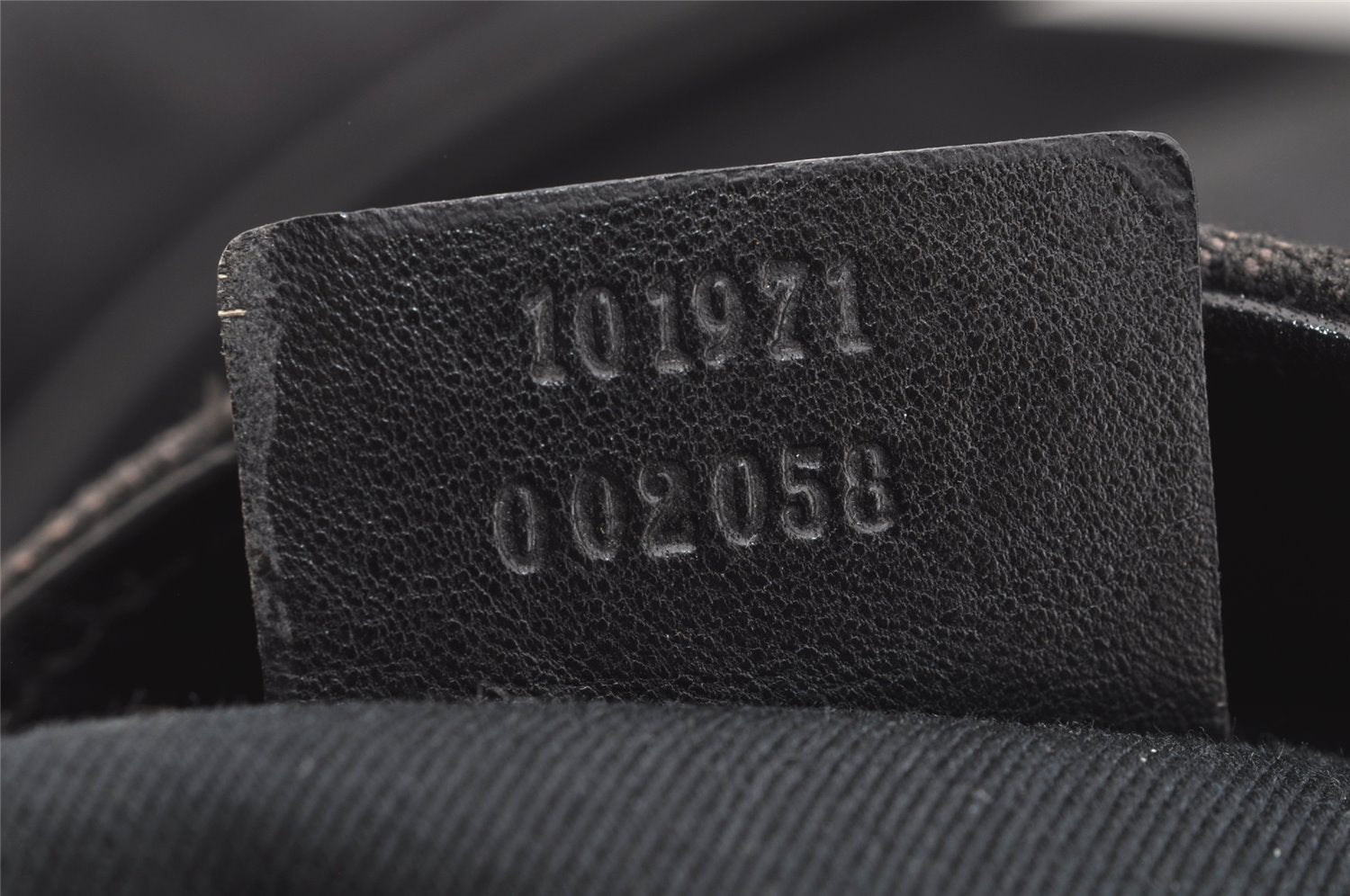 Authentic GUCCI Horsebit Shoulder Tote Bag GG Canvas Leather 101971 Black 4699I